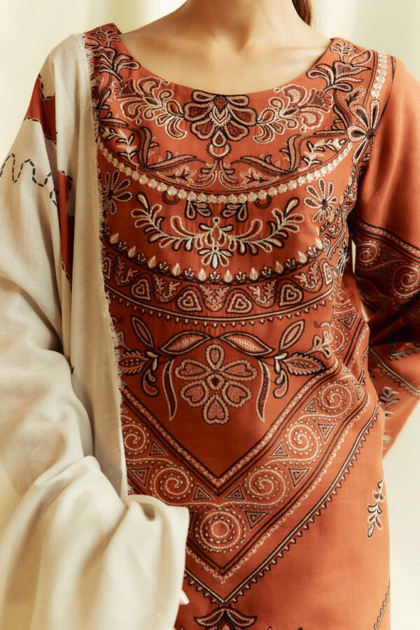 Party Wear Unstitched Suit - Design 11